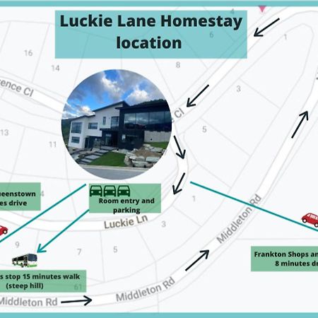 Luckie Lane Homestay 皇后镇 外观 照片